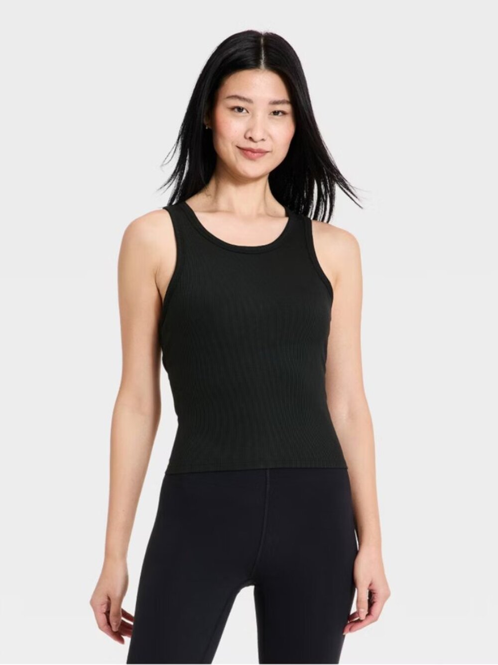 Women's Seamless Support Tank Top - All In Motion Black M